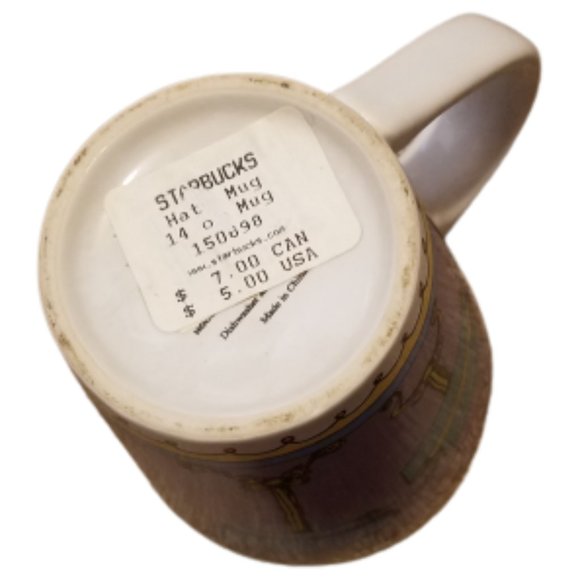 Starbucks My Favorite Hats Coffee Mug Purple Favorites by Ursula Dodge Tea - Picture 5 of 5